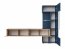 Set Oak flagstaff/dark blue