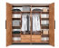 LOFT- LFSZ 4D+LUS Kleiderschrank mit Spiegel Premium Collection
