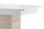 Star 03 Extendable dining table white mat/oak sonoma