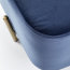 V-CH-COR Pouf (dark blue/gold)