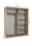 Ettore Er03 180 Sonoma Wardrobe with sliding doors