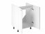 Linea D60Z 2D Unterschrank für Spüle