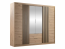 MAJORKA 250 Wardrobe with mirror