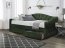 ALOHA Dīvāns-gulta (tumši zaļš)