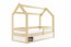 House- Bed with mattress 160x80 pine