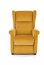AGUSTIN 2 recliner, color: mustard