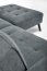 12914- Folding sofa with ottoman (Grey)