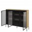 TREND TR-08 Glass-fronted cabinet Oak artisan