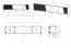 ABI- RTV 200 4D TV cabinet Black