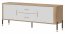 DAN-DT 01 Cremona Torro ozols/balts matēts TV Skapis