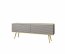 ORO- MDF RTV-135+Legs TV cabinet Grey