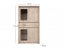 Narton WIT2D2W1S Glass-fronted cabinet