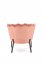 ANGELO Armchair (Pink/black)