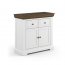 Marone Elite White/tabacco PLMEL40/T Chest of drawers