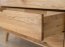 Simona PRHSIM05 Highboard mit 2 Schubladen,Eiche massiv
