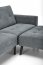 12914- Folding sofa with ottoman (Grey)