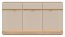 MILTON-ML 03 Chest of drawers,Cremona torro oak/cashmere matt
