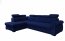 Primeb NAR Stūra dīvāns,Fresh 11 Zils Velvet