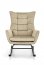 BAZALTO Rocking chair beige