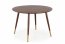 DOMENICO Table Walnut/gold