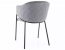 BONO VELVET Chair,Bluvel 14 Grey/black