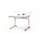 COLLORIDO Desk white/green/pink