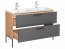 MADERA- GREY 854 Waschbeckenunterschrank