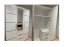 Bali/ D3 Wardrobe with mirror (white)