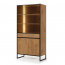 LOFT- LFWI-4D2S Glass-fronted cabinet Premium Collection