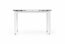 ALSTON Extendable dining table Beige/White