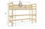 Loft-A Детская и молодежная односпальная высокая кровать с матрасом 200x90,Сосна