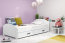 LIL- 2 Twin bed with mattress 200x90 white