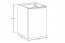 Sombra green 81-40-1DK Side Cabinet 40cm with laundry basket
