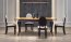 WINDSOR- Extension table dark oak/black