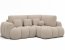 COZ Ecksofa (Calmora 18 Beige velour)