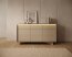 Style-Japandi C Chest with 3 doors,3 drawers and lighting