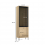Cross-Line Glass-fronted cabinet