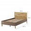 LennyLY 08 120x200 Bed with Slats 