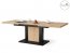 MAZZONI Galds izvelkams transformers (ozols craft/melns mat)