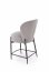 H126 Bāra krēsls Pelēks