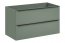 Sombra green Badmöbel-Set 100cm mit FLY Waschtisch