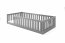 Montessori Bed with mattress 190x90 Graphite