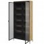 TREND TR-07 Glass-fronted cabinet Oak artisan