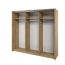 ArtiAR -27P Schwebetürenschrank mit LED-Beleuchtung,240cm