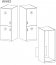Prowansja D60ZL Base cabinet to refrigerator