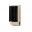 TREND TG-02 Wardrobe with LED lighting,Beige sand/black