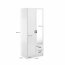 Kami-SZF 2d2s Wardrobe with mirror,white