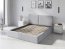 Hilton 160x200 Bed with box (grey)