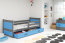 Riko I 190x90 Bed with a mattress Graphite