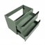 Sombra green Badmöbel-Set 80cm mit FLY Waschtisch